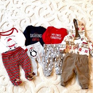 3M Carter’s Baby Boy Christmas Lot